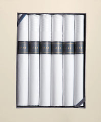 Cigar-Rolled Handkerchiefs-Set of 6