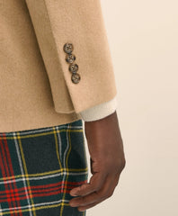 Classic Fit Camel Hair Double-Breasted 1818 Sport Coat