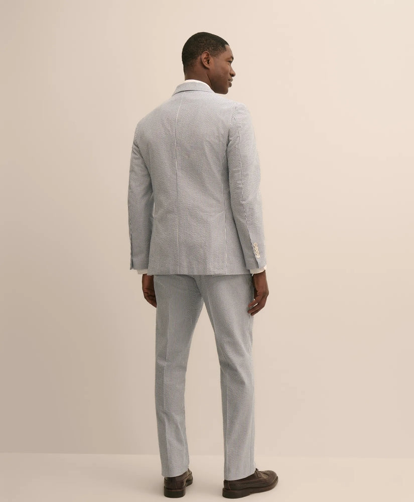 Classic Fit Cotton Seersucker 1818 Suit