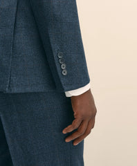 Classic Fit Saxon Wool Bold Overcheck 1818 Suit