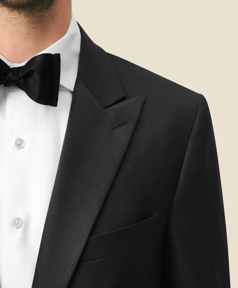 Classic Fit Wool 1818 Peak Lapel Tuxedo