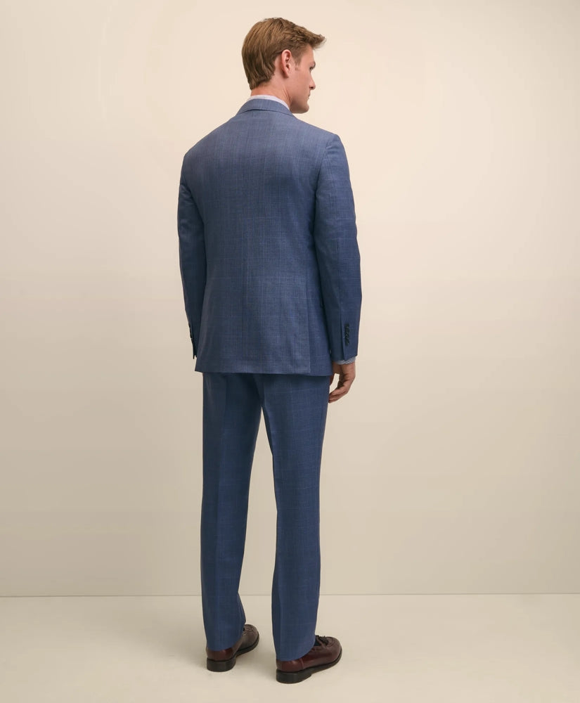 Classic Fit Wool Check 1818 Suit