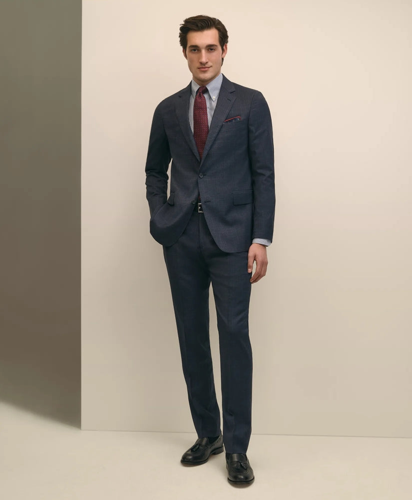 Classic Fit Wool Check 1818 Suit