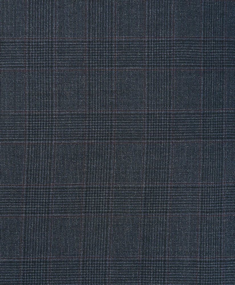 Classic Fit Wool Check 1818 Suit