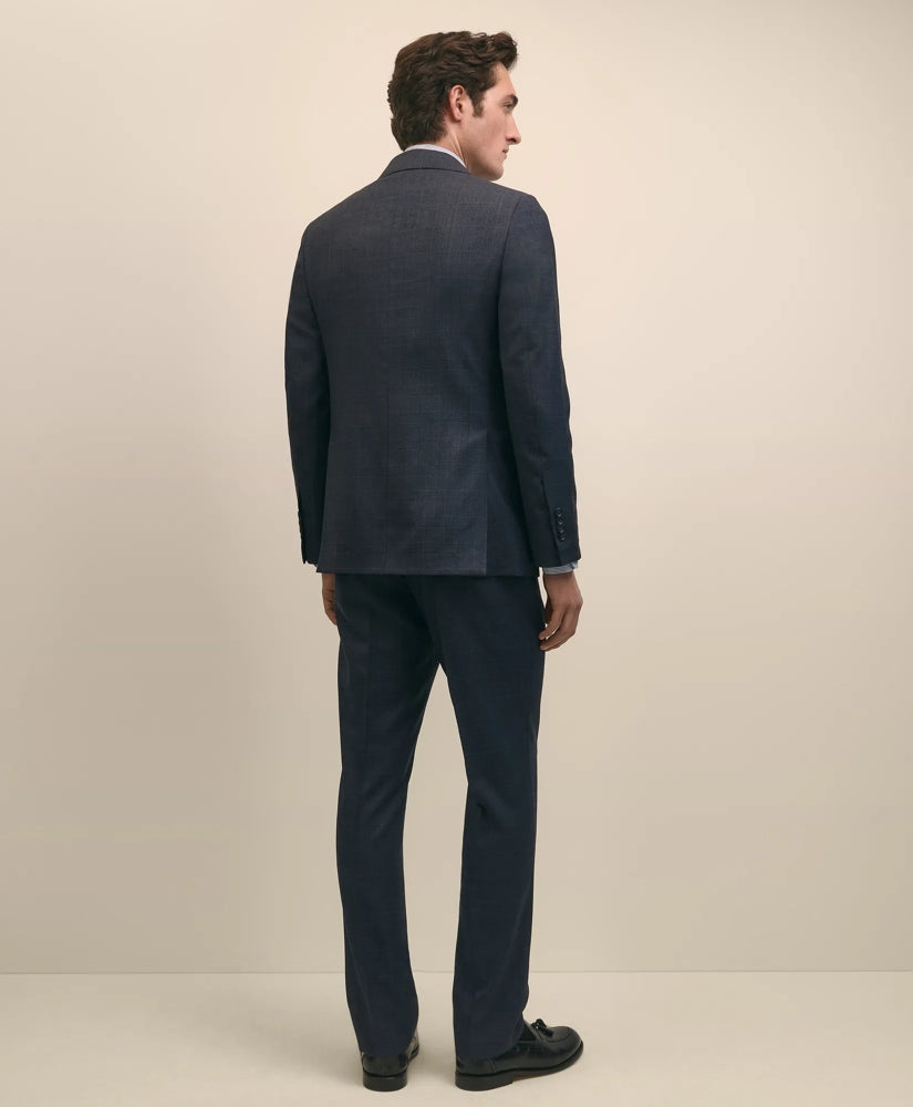 Classic Fit Wool Check 1818 Suit