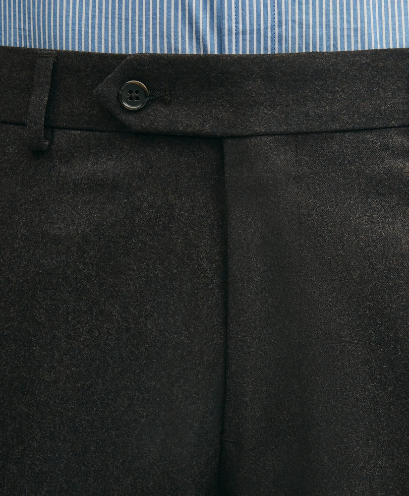 Classic Fit Wool Flannel Dress Pants