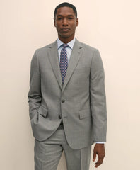 Classic Fit Wool Mini Houndstooth 1818 Suit