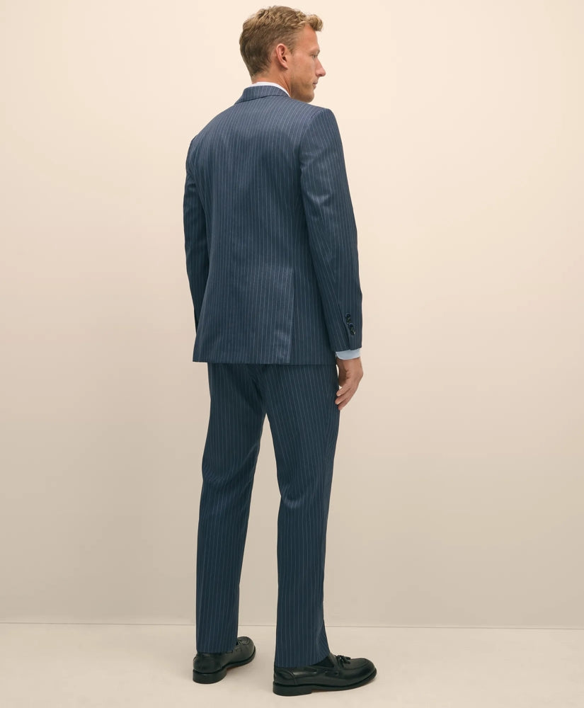 Classic Fit Wool Pinstripe 1818 Suit