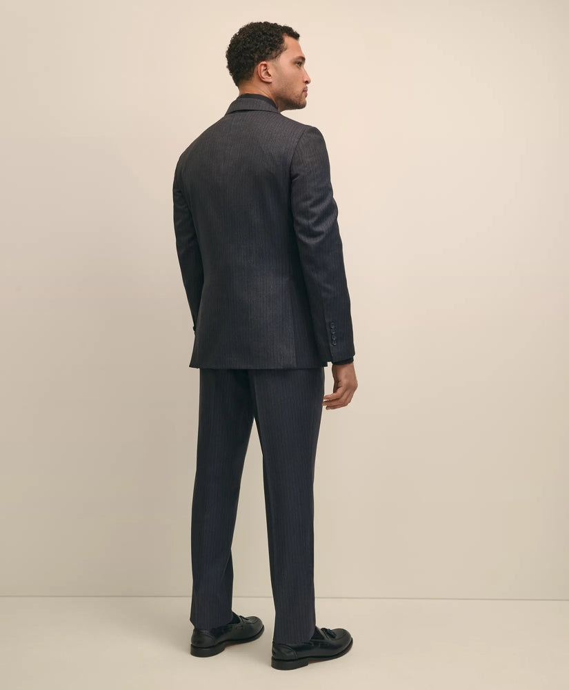 Classic Fit Wool Pinstripe 1818 Suit