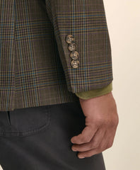 Classic Fit Wool Plaid Sport Coat