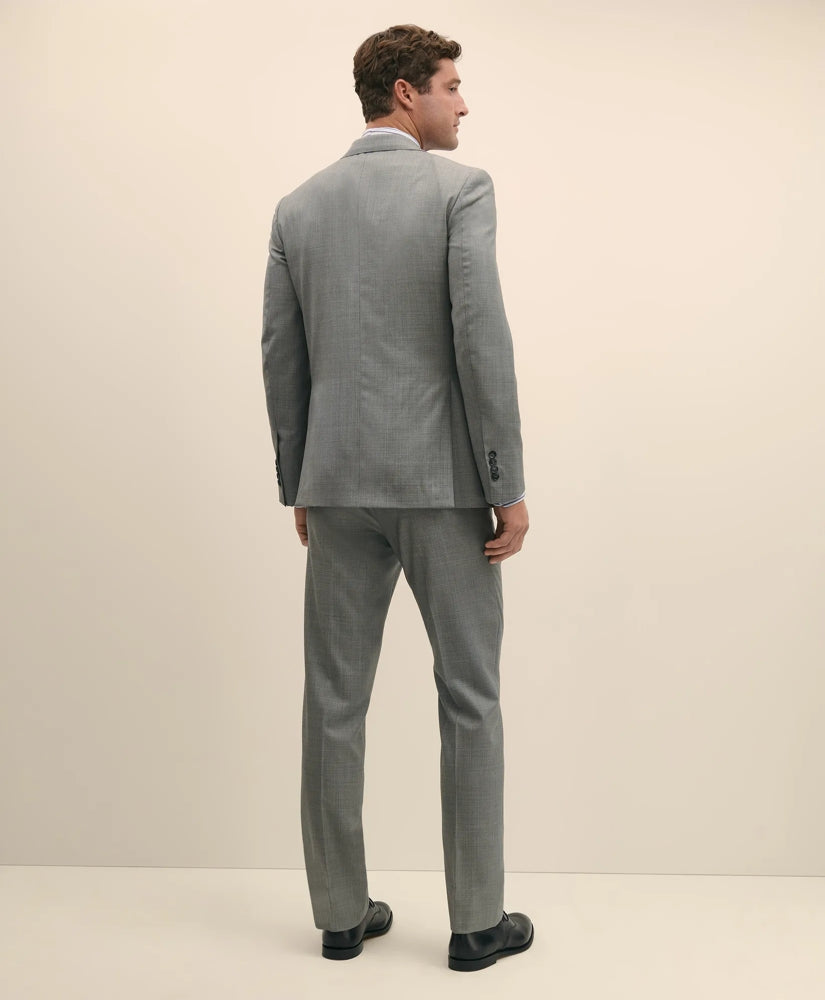 Classic Fit Wool Sharkskin 1818 Suit