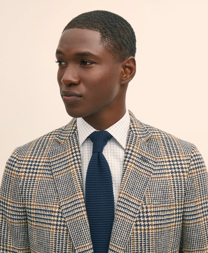 Classic Fit Wool Tweed Multicheck 1818 Sport Coat