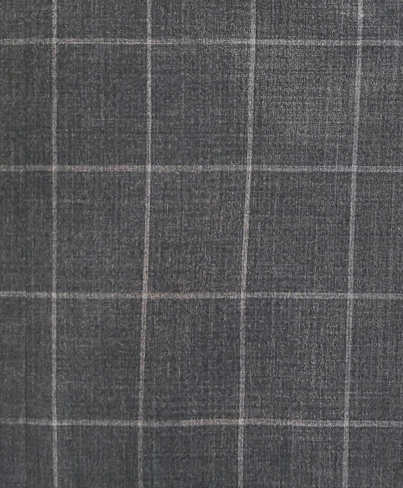 Classic Fit Wool Windowpane 1818 Suit