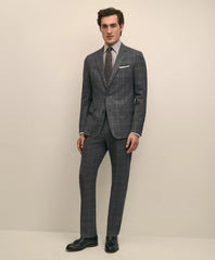 Classic Fit Wool Windowpane 1818 Suit