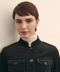 Cotton Blend Corduroy Jacket