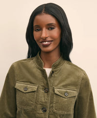 Cotton Blend Corduroy Jacket