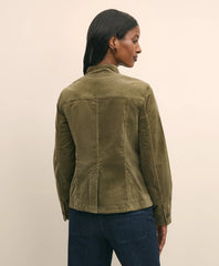 Cotton Blend Corduroy Jacket