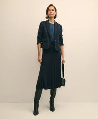 Fringed Boucle Jacket
