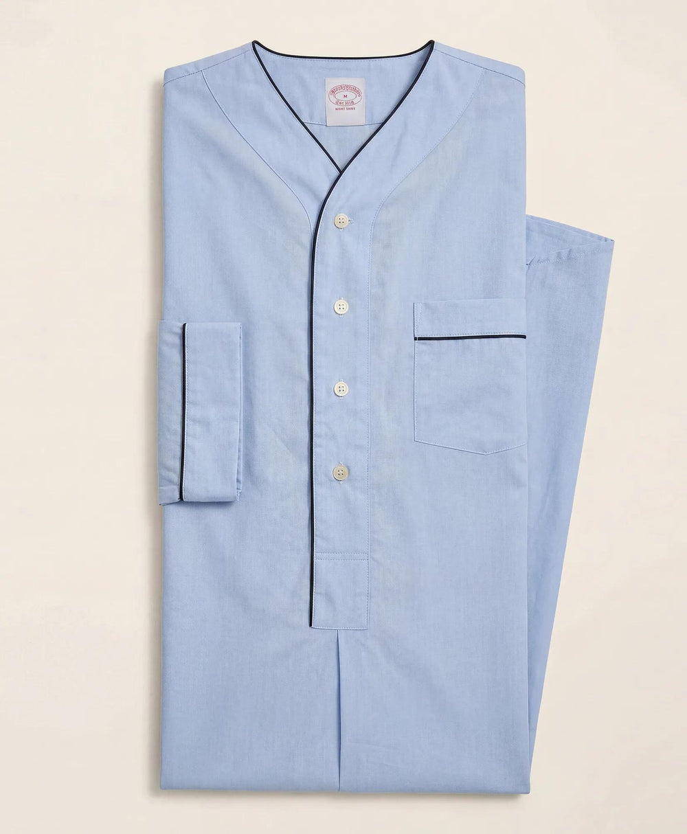 Cotton Broadcloth Nightshirt