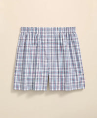 Cotton Broadcloth Plaid Boxers