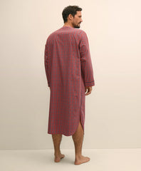 Cotton Broadcloth Royal Stewart Tartan Nightshirt