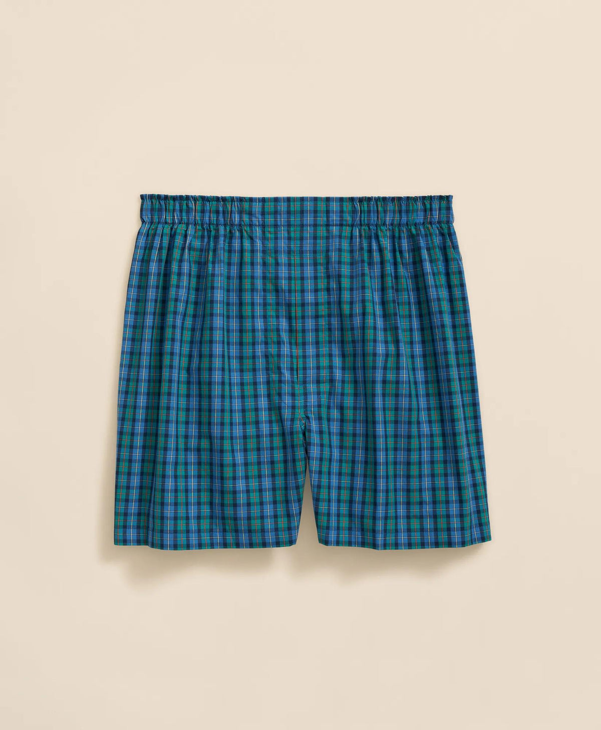 Cotton Broadcloth Tartan Boxers