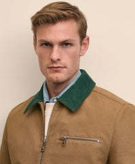 Cotton Canvas Water-Resistant Barn Jacket