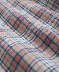 Cotton-Cashmere Flannel Plaid Sport Shirt