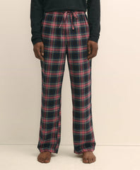 Cotton Flannel Plaid Lounge Pants