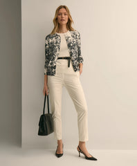 Cotton Floral Cardigan