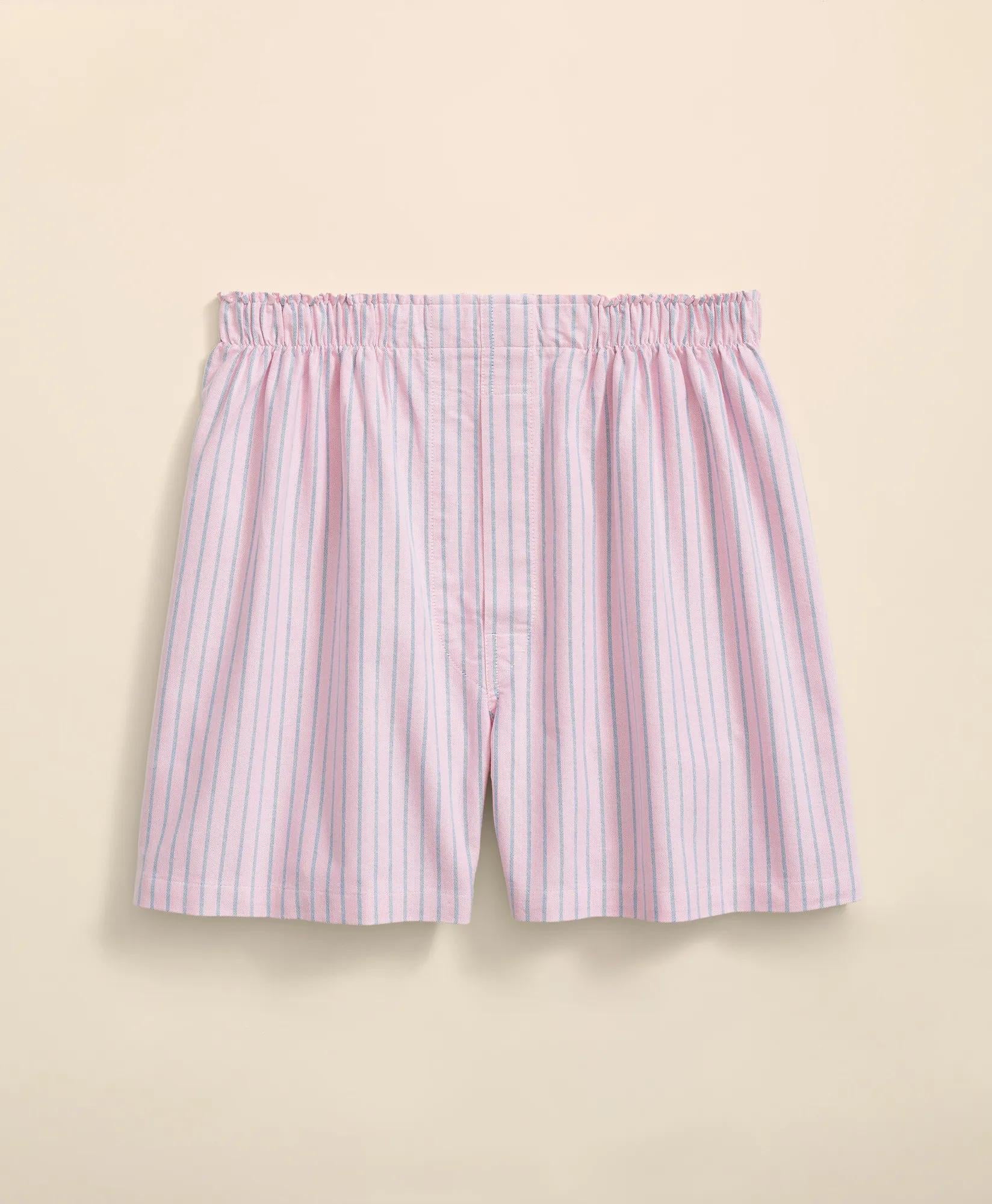 Cotton Oxford Striped Boxers