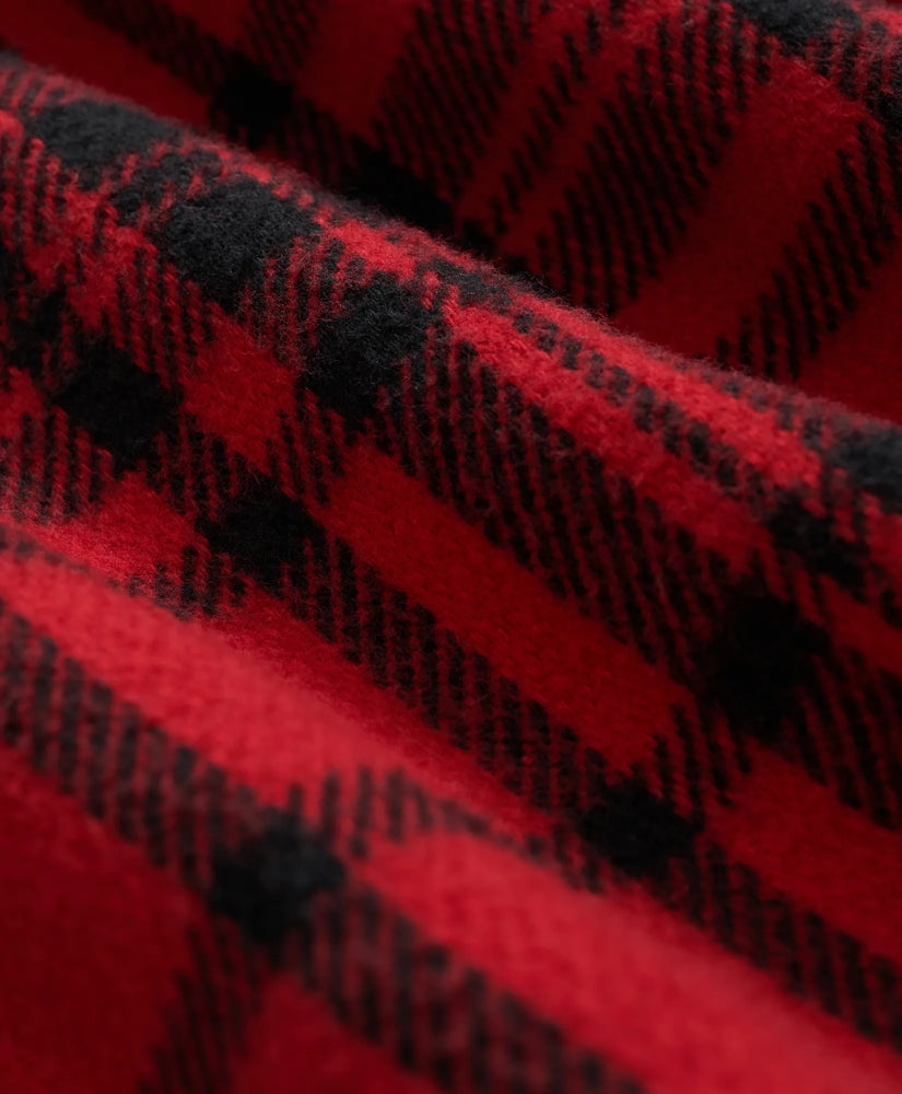 Cotton Plaid Overshirt