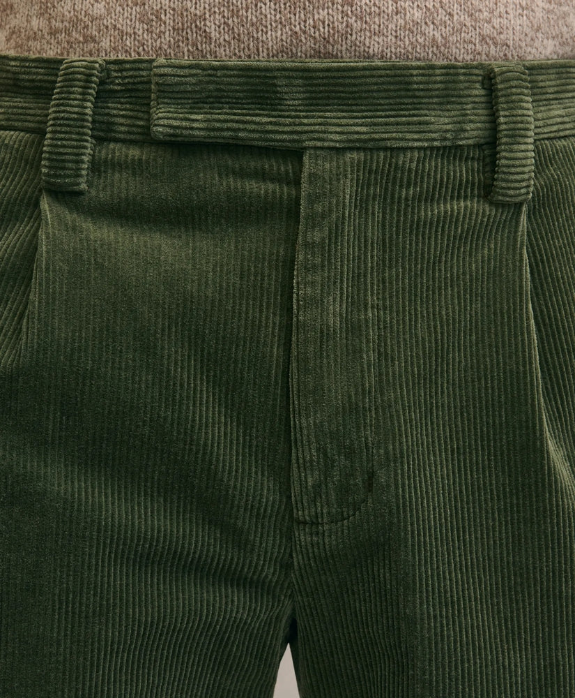 Cotton Wide-Wale Corduroy Pants