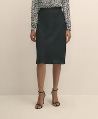 Crepe Slip Skirt