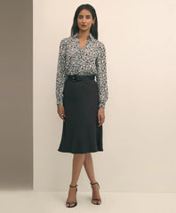 Crepe Slip Skirt