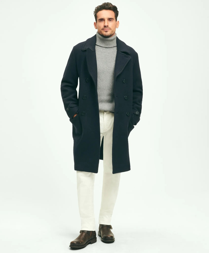 Double Faced Wool Top Coat
