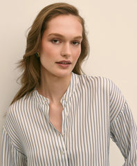 Drapey Thin Stripe Shirt