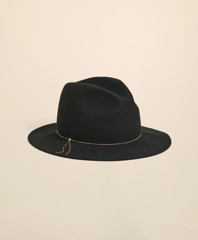 Eugenia Kim Brushed Wool Sandy Chain Hat
