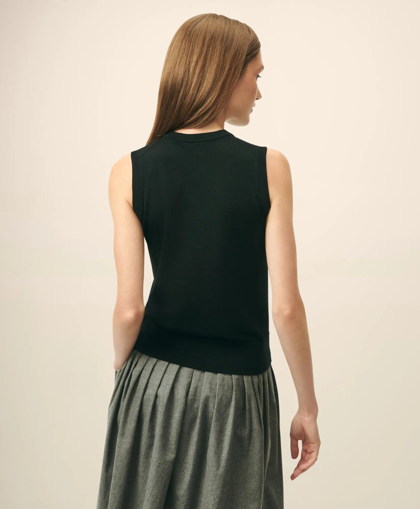 Extra-Fine Twinset Shell in Merino Wool