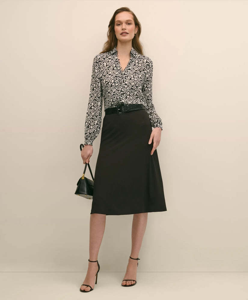 Floral Crepe Blouse