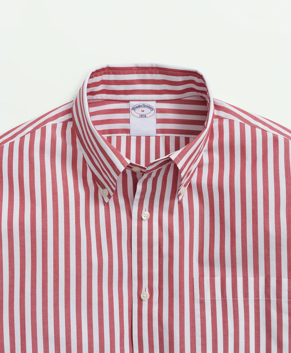 Friday Shirt, Poplin Butcher Striped