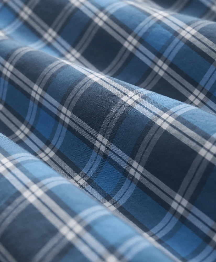 Friday Shirt, Poplin Outline Check
