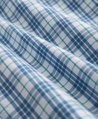 Friday Shirt, Poplin Short-Sleeve Grid Checks