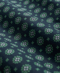 Friday Shirt, Poplin Short-Sleeve Medallion Print
