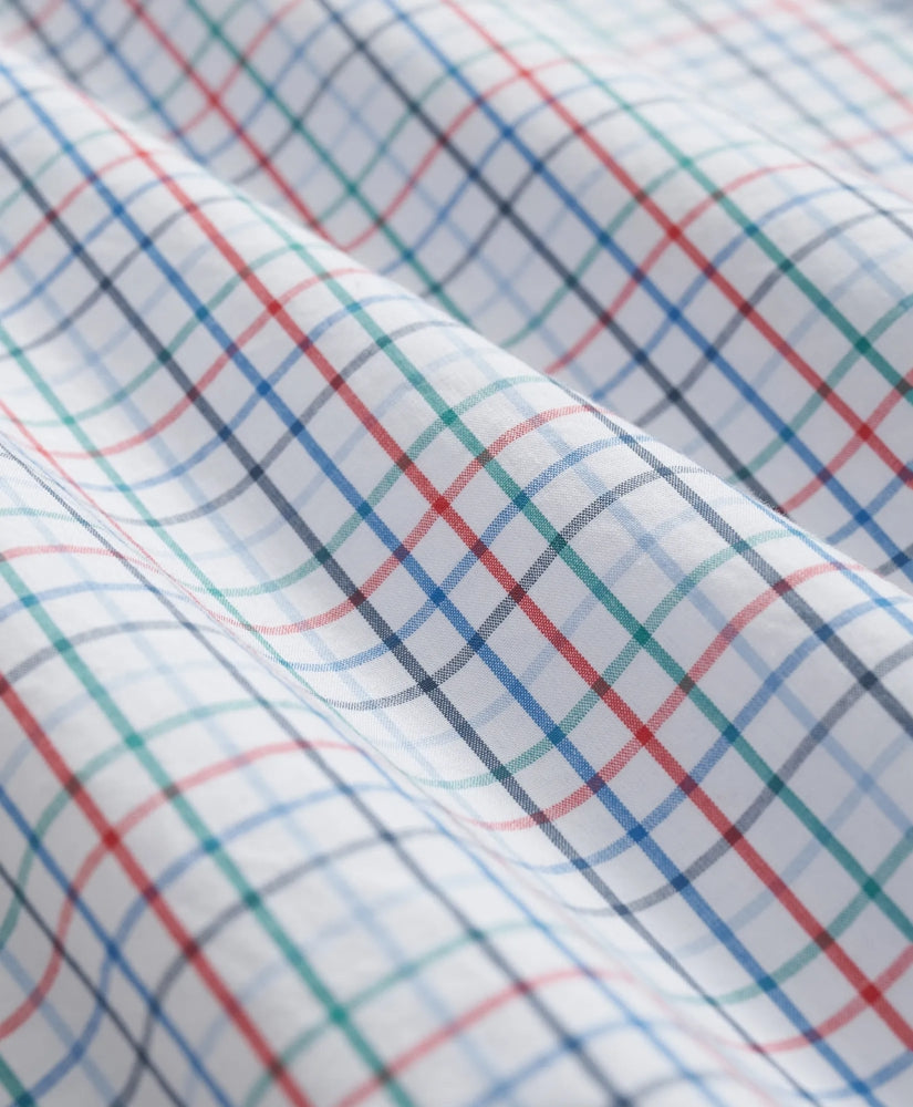 Friday Shirt, Poplin Short-Sleeve Tattersall