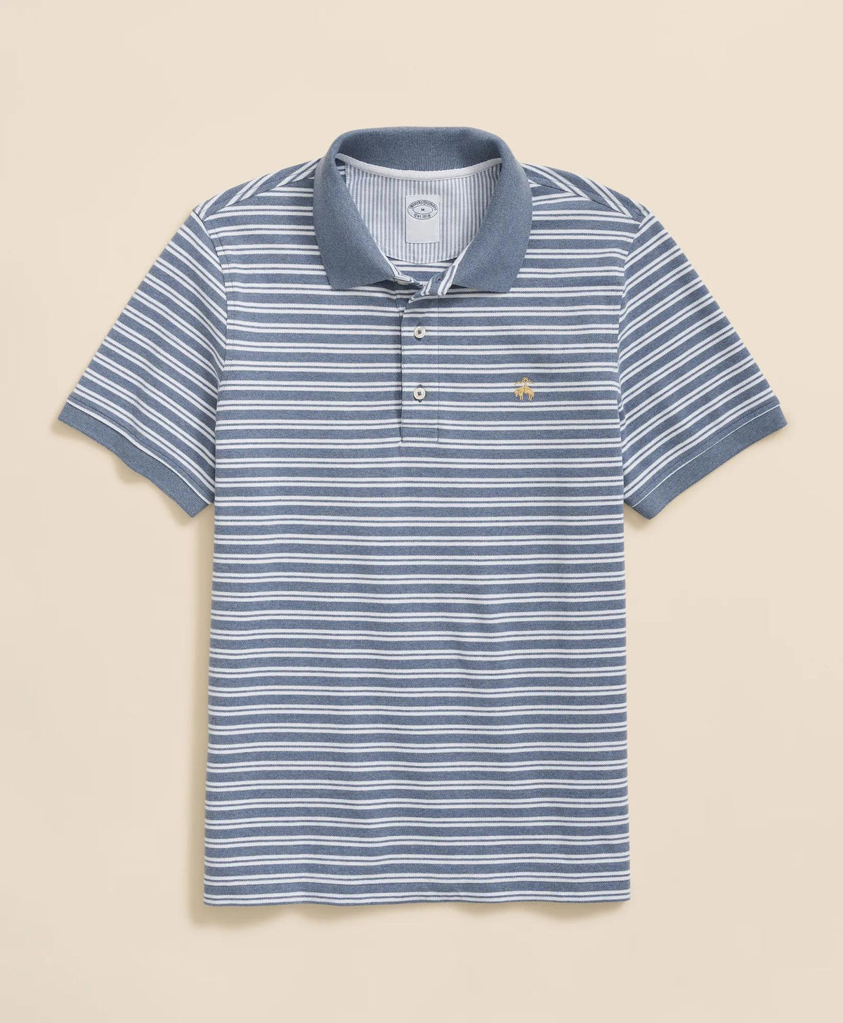 Golden Fleece® Stretch Supima® Cotton Striped Polo Shirt
