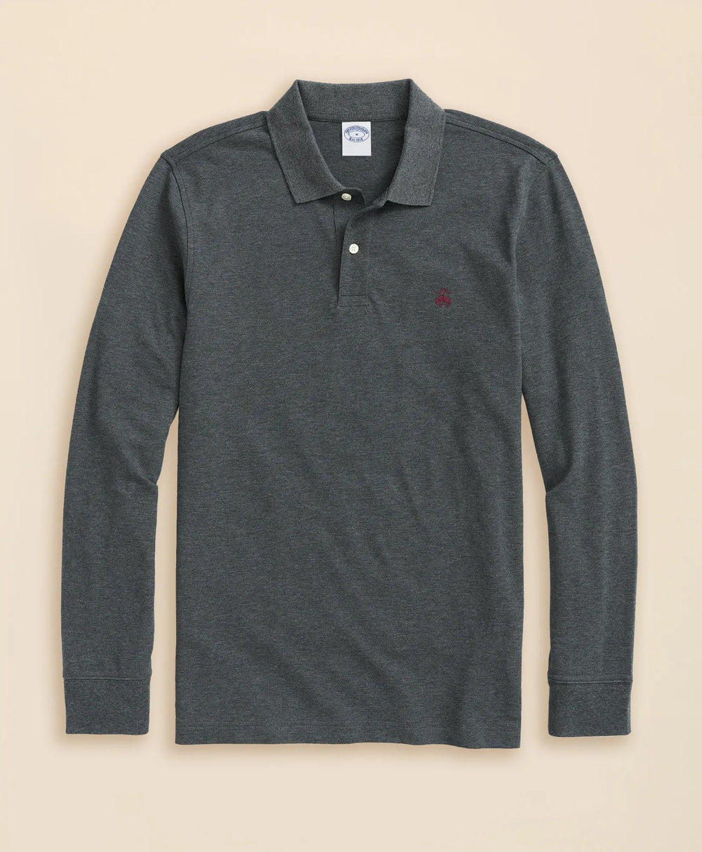 Golden Fleece® Stretch Supima® Long-Sleeve Polo Shirt