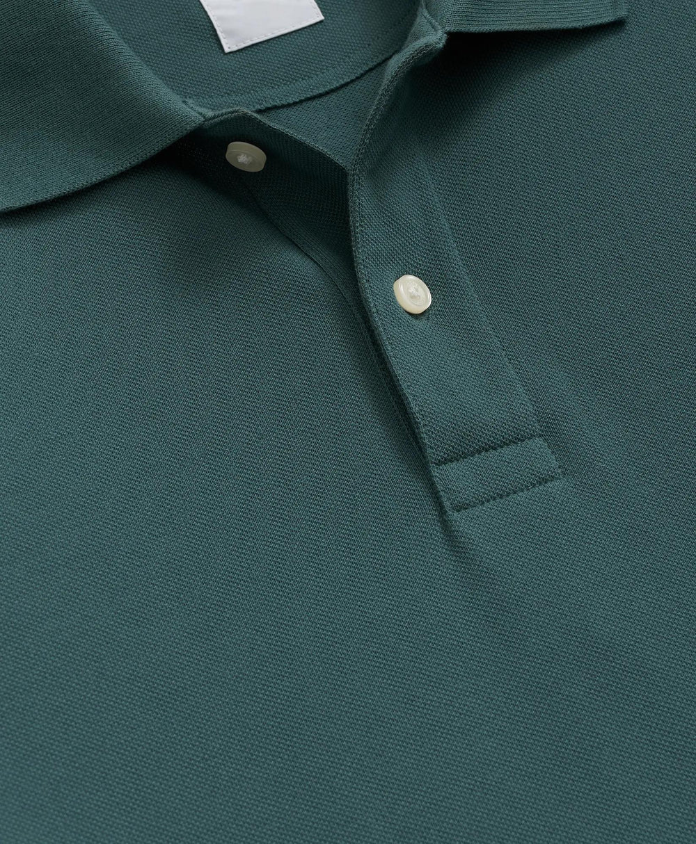 Golden Fleece® Stretch Supima® Long-Sleeve Polo Shirt