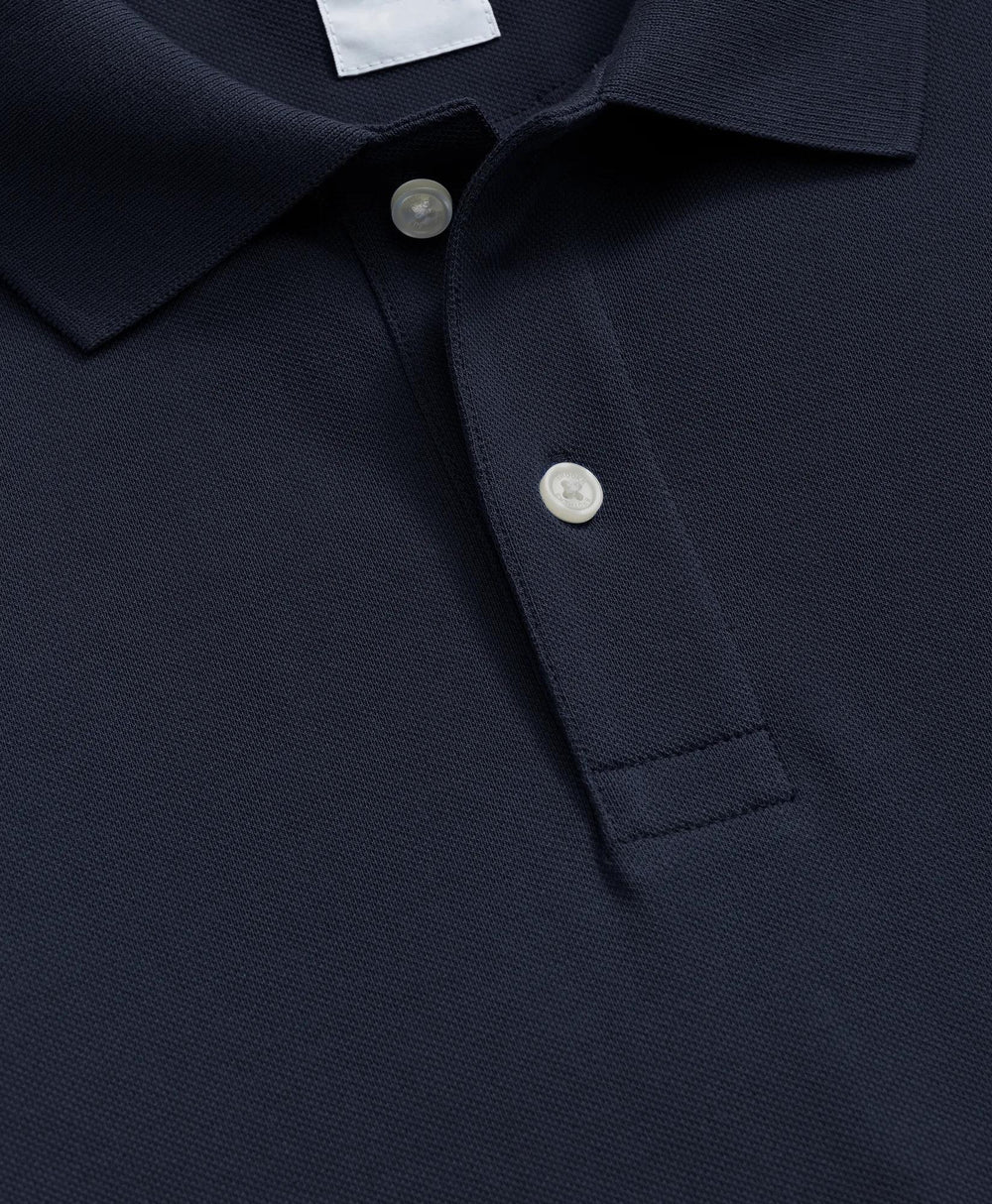 Golden Fleece® Stretch Supima® Long-Sleeve Polo Shirt