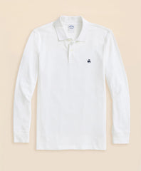 Golden Fleece® Stretch Supima® Long-Sleeve Polo Shirt